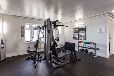 The gym at the Sandman Signature Newcastle Hotel