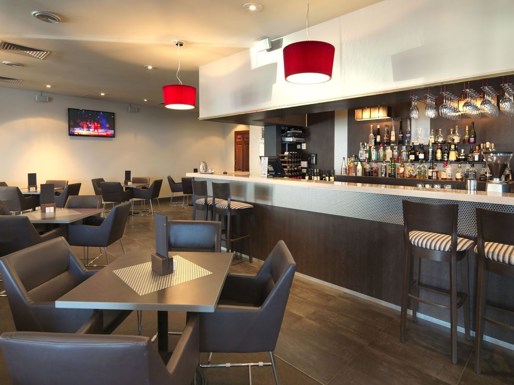 Interior of Frescos Bar and Cafe at Grand Chancellor Brisbane