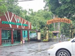 Aerial view of Yangon Zoological Gardens near Chatrium Hotel Royal Lake Yangon