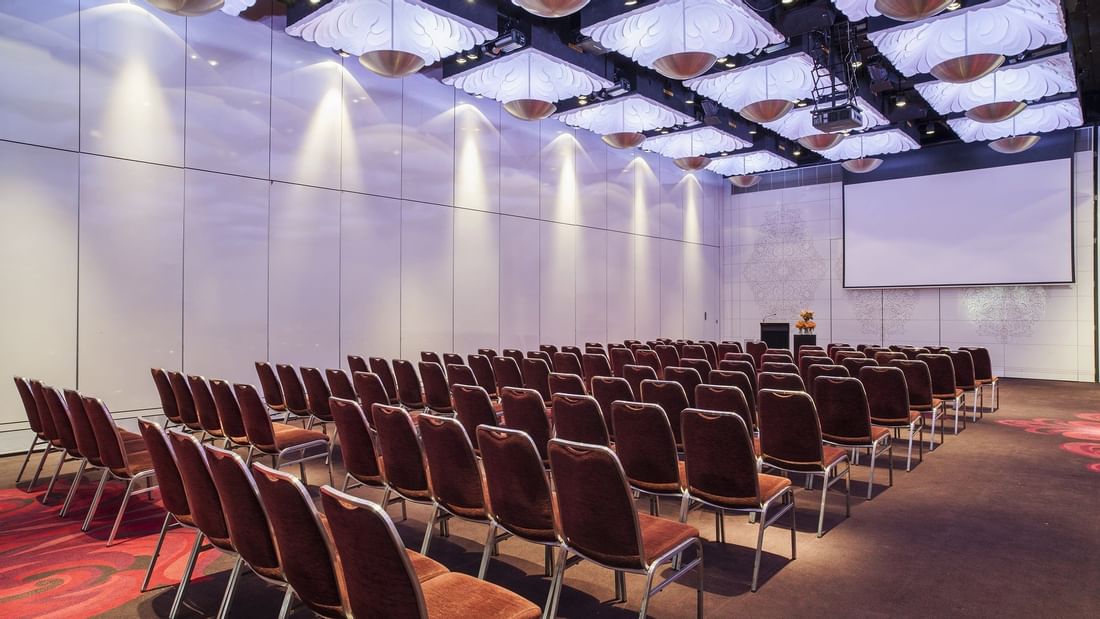 Ballroom two conference hall at Pullman Melbourne on the park