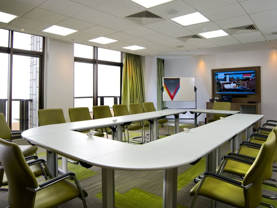 U-shape table setup in a Meeting room at The View Eastbourne