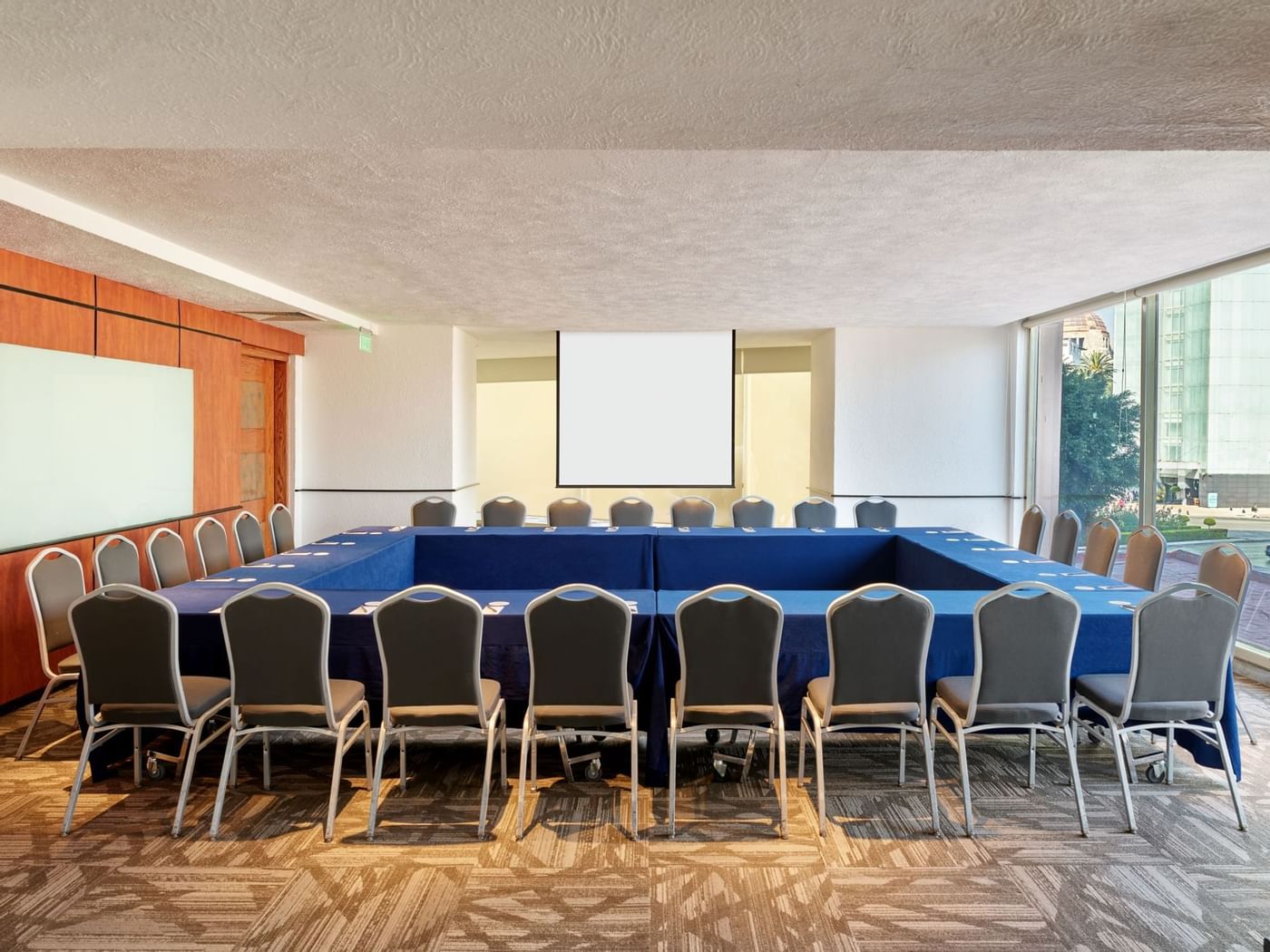 Conference table setup in Yucatán at FA Hotels & Resorts