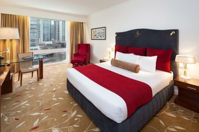 View of Premium City View King Room at Royal on the Park