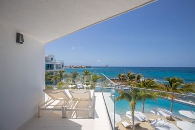 Junior Oceanfront Suite balcony, The Morgan Resort Spa Village