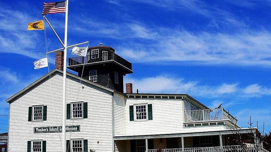 The exterior of Tuckerton Seaport near Legacy Vacation Resorts
