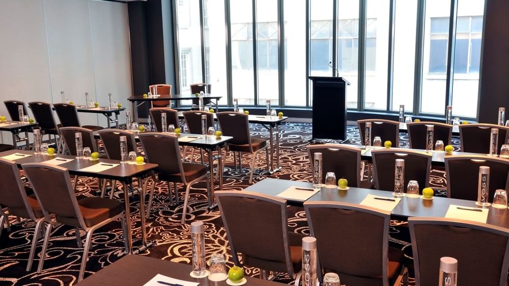 The Australian room 2 setup for meeting at Novotel Melbourne