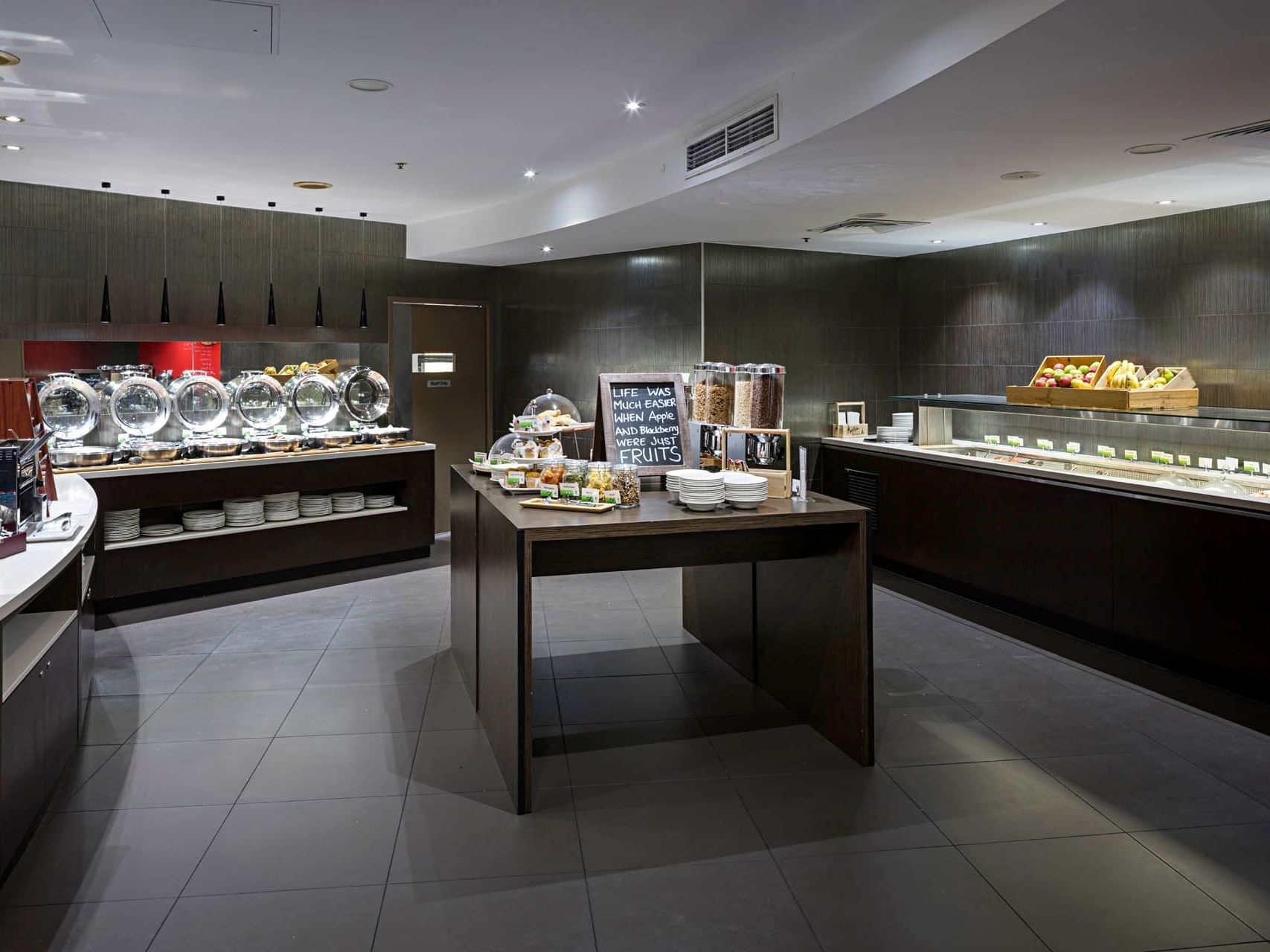 Buffet display in Sugar Shaker Restaurant at Grand Chancellor Townsville