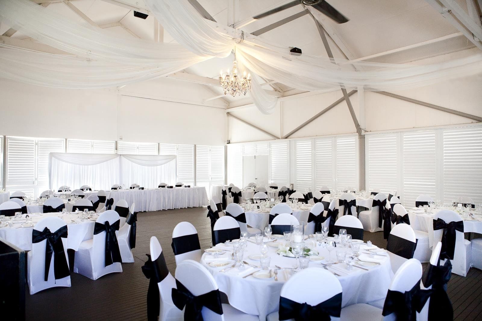 Wedding hall at Mercure Hotel Townsville 