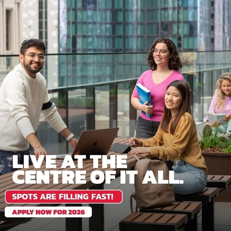 UniLodge Melbourne Central- Open for 2026!