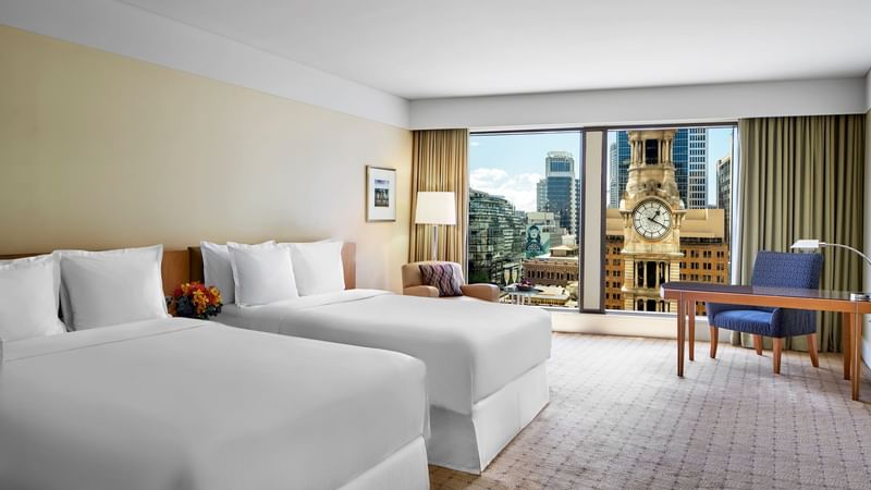 Tower Premium Twin Room with two beds at Fullerton Group