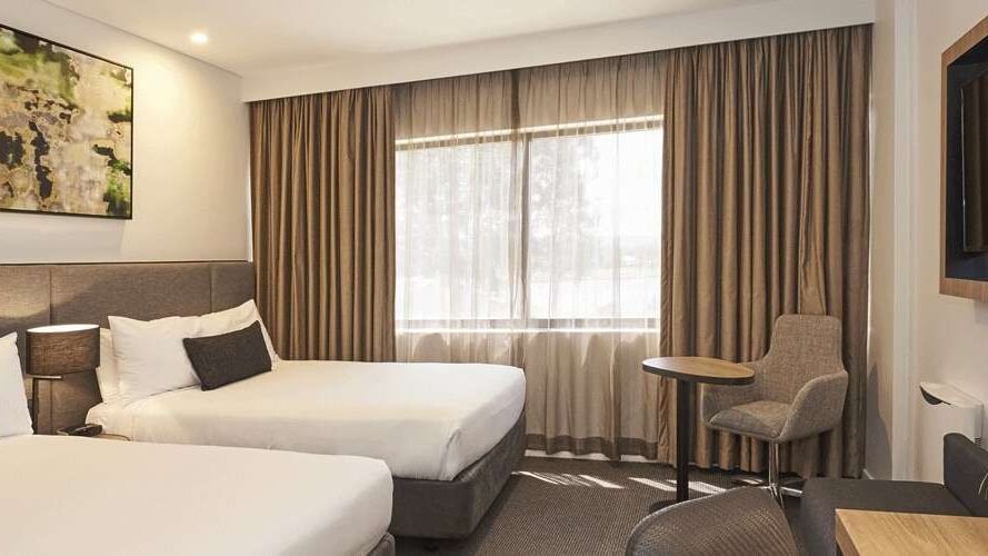 Comfortable room at Mercure Penrith Hotel Australia