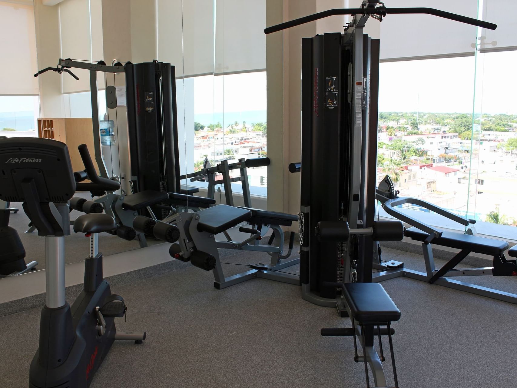 Fully Equipped Gym Wellness Center at Fiesta Inn Hotels