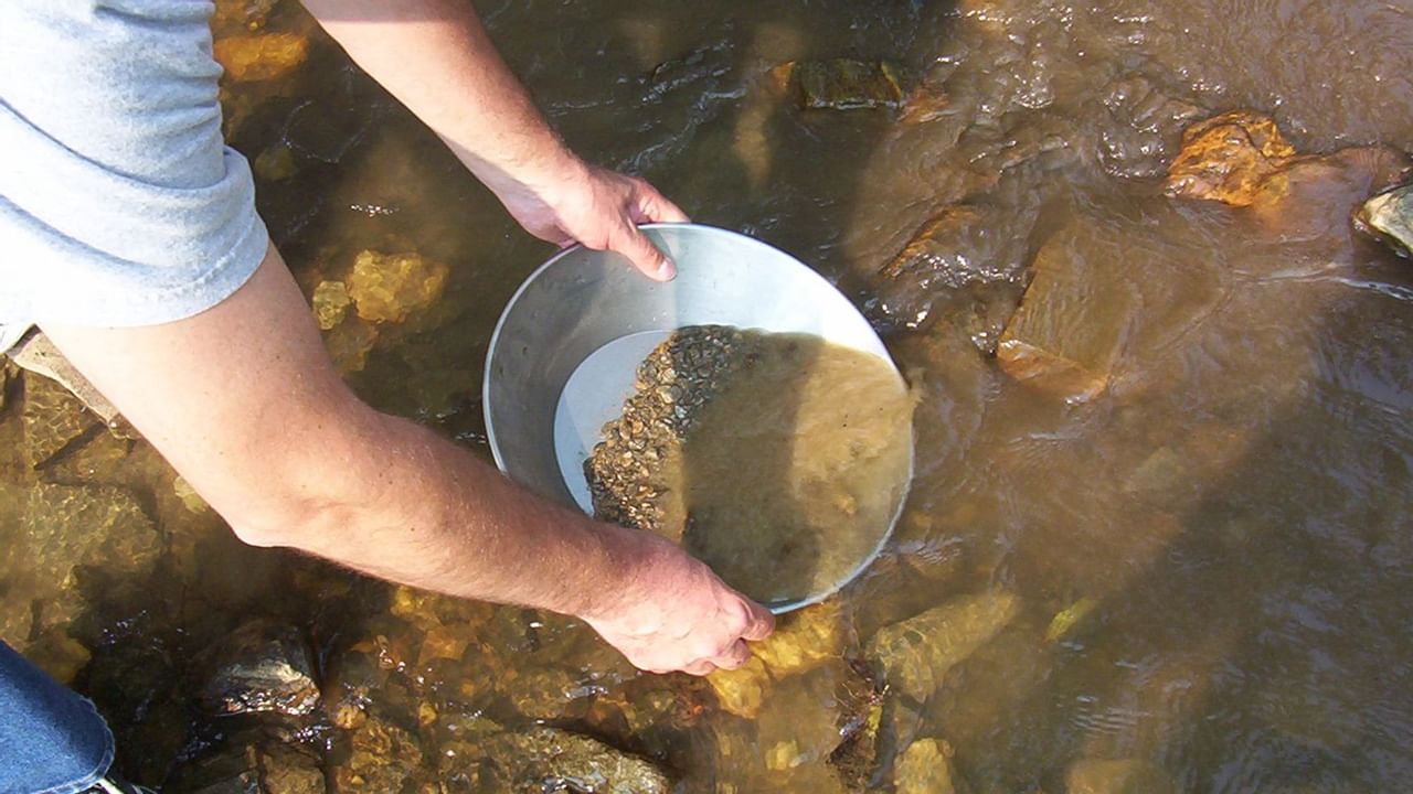 Panning for Gold near Coast Hotels Downtown
