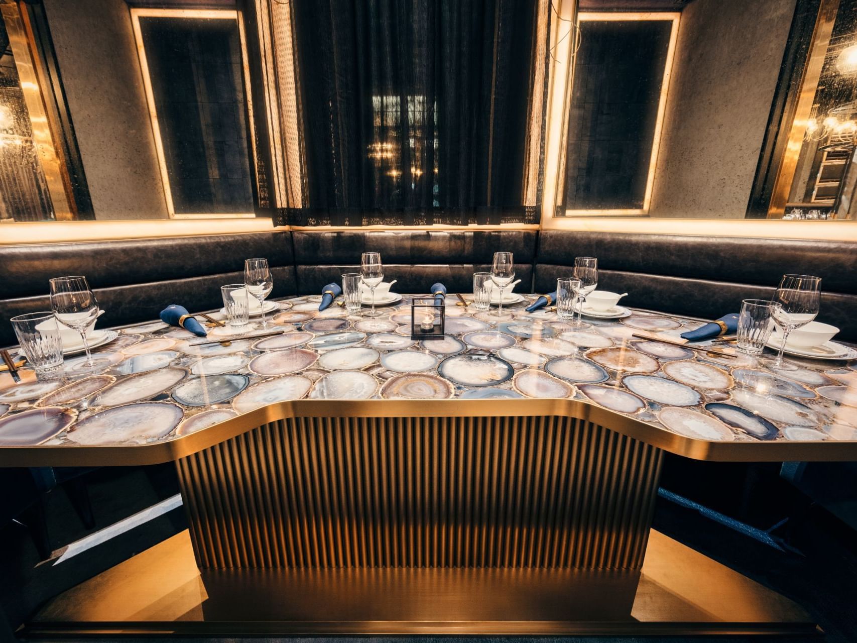 Table at a Private dining room in Paradox Phuket Resort