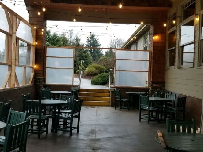 Covered Outdoor Dining Area