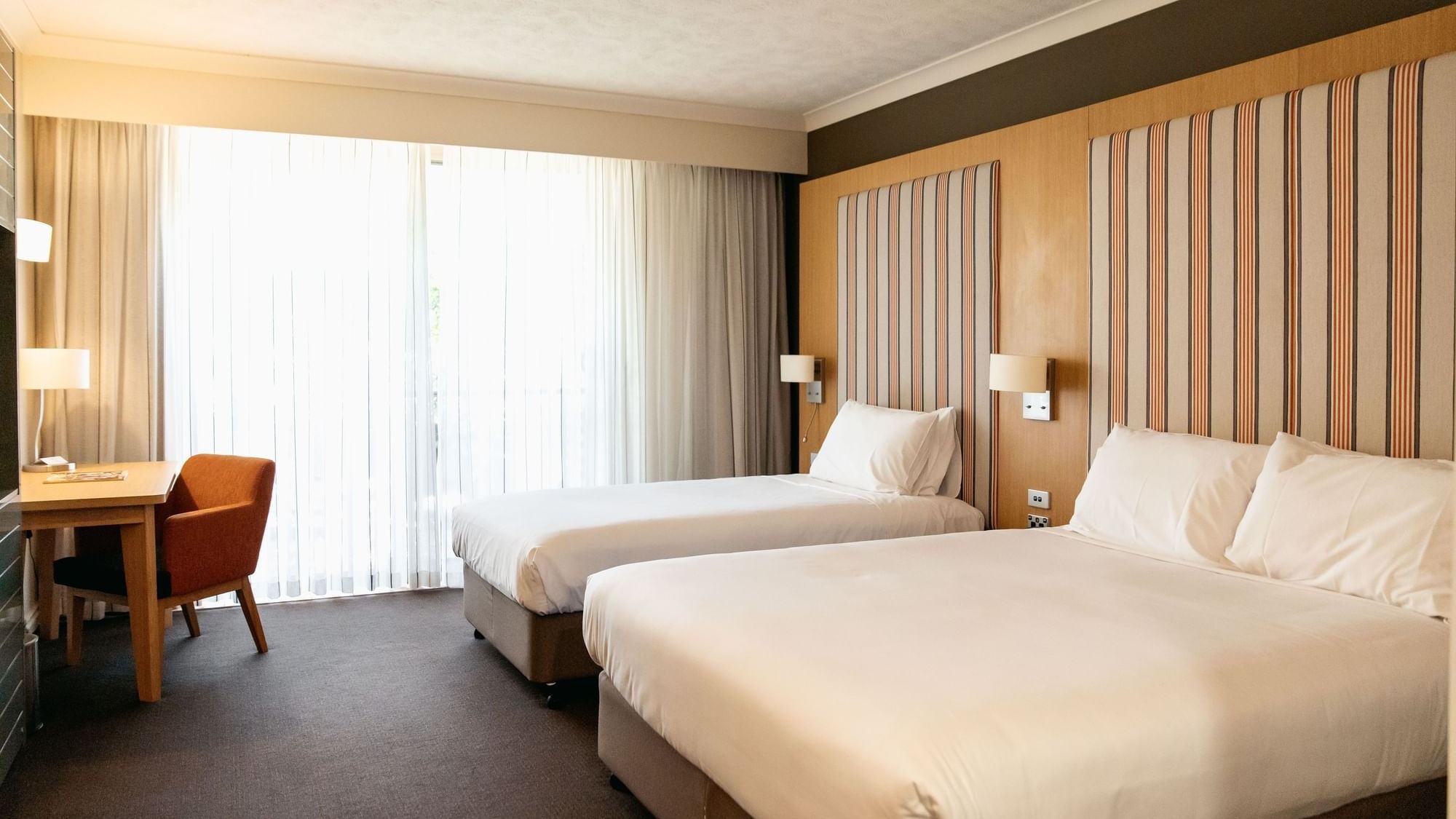 Spacious Accessible Resort Room with Queen and Single Bed