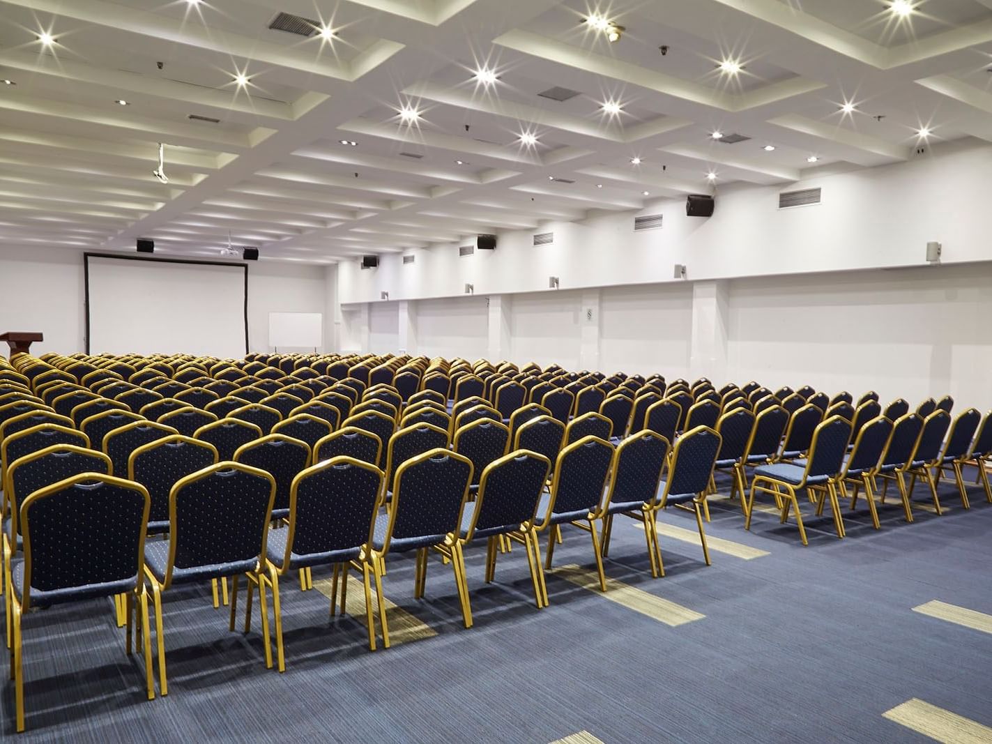 Theatre type setup in Tarragona Room at Hotel Torremayor Lyon