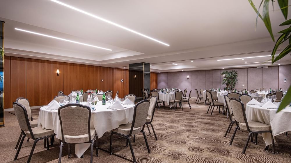 Banquets organisés à Westminster A+B à Warwick Bruxelles