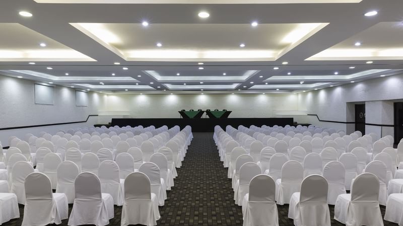 Spacious Meeting Room with a theatre chair arrangement at Gamma Pachuca