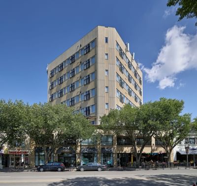 Exterior view of the Hotel at Metterra Hotel on Whyte