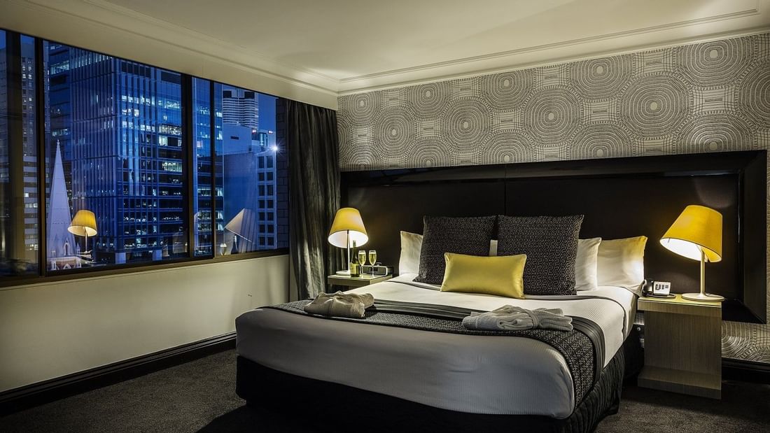 One-bedroom Spa Suites at Pullman and Mercure King George Square Brisbane 