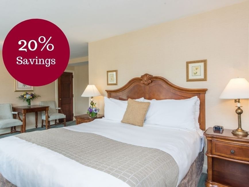 31 Day Advance Purchase Package Picture at The Exeter Inn