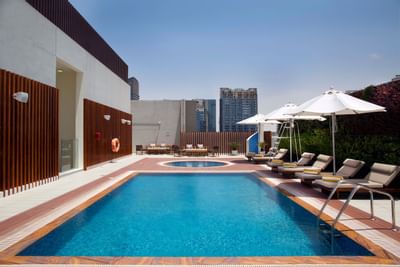 Pool at Grayton Hotel Dubai