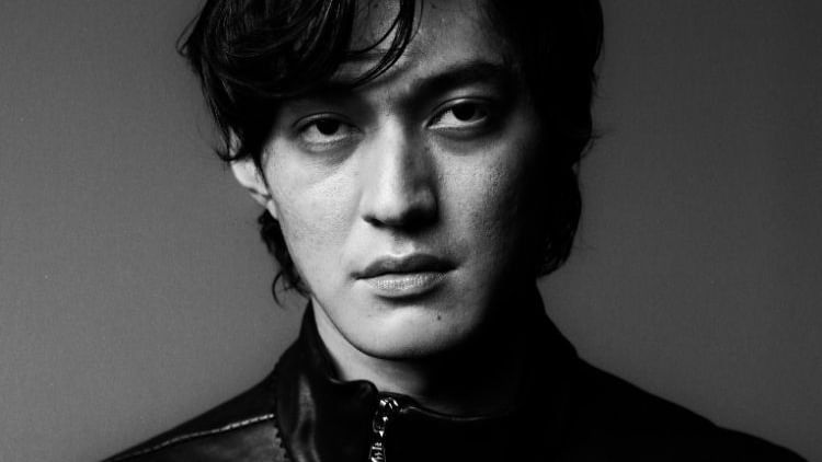Portrait of Joji in black and white for his 2026 live event in Sydney.
