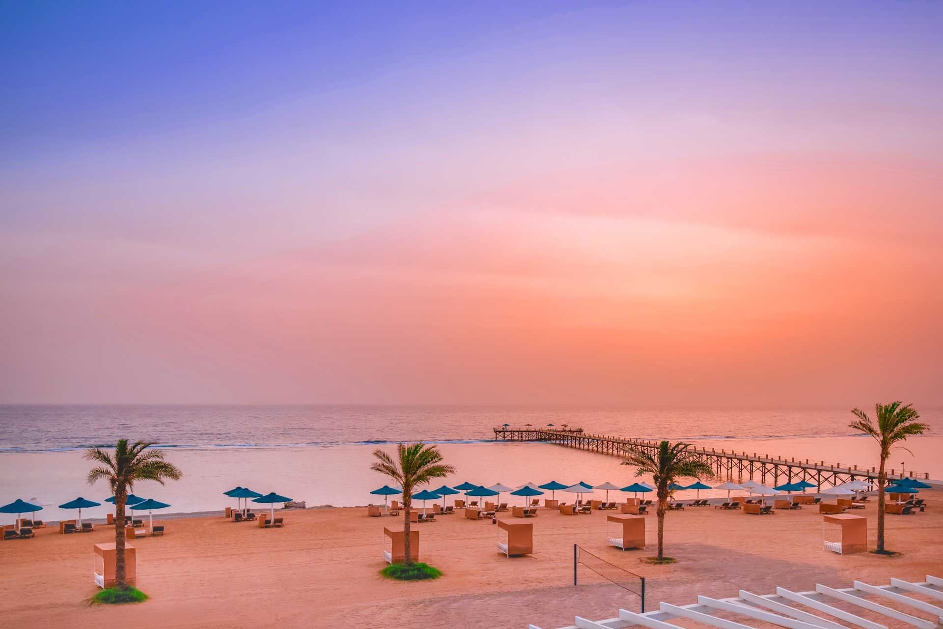 Beach near Pickalbatros Sea World Resort in Marsa Alam