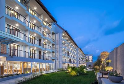 Exterior view of a building at Eastin Ashta Resort Canggu