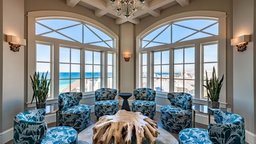 The Pearl Suite Sitting Area