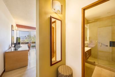 Entrance to the room