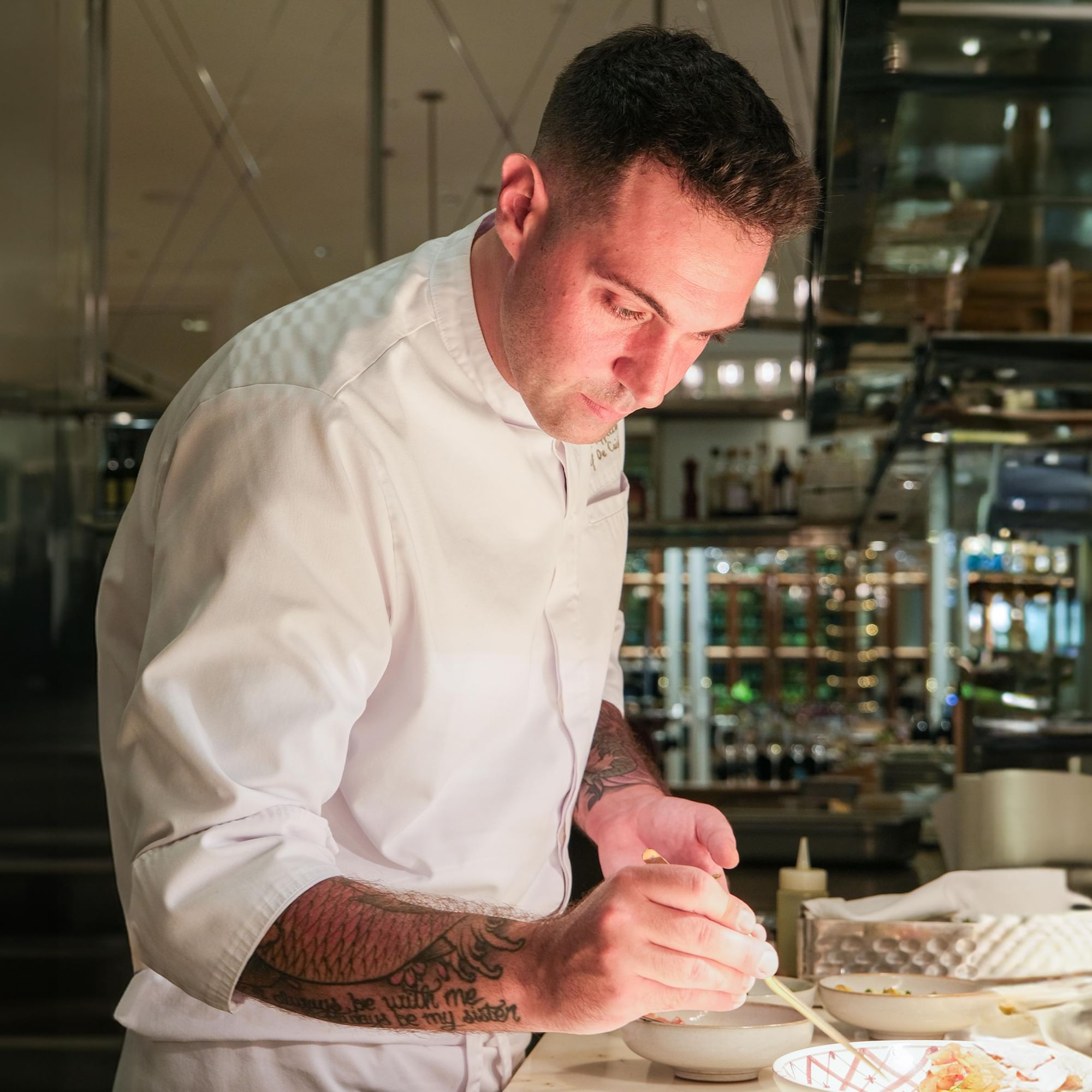 Chef Luca - Opera Italian restaurant - park hyatt saigon hotel