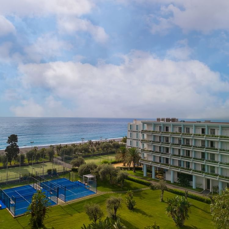 UNAHOTELS Naxos Beach Sicilia - Hotel and sea View