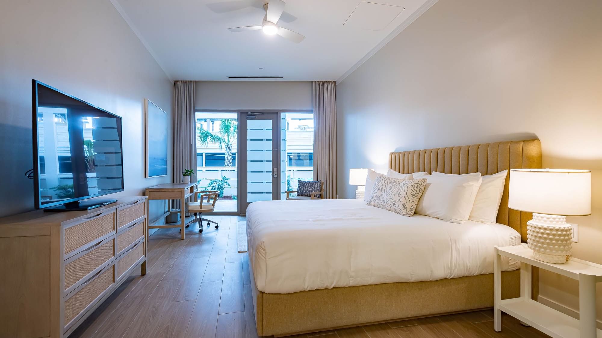 Master Bedroom in 2-Bedroom Family Suite at WaterColor Inn