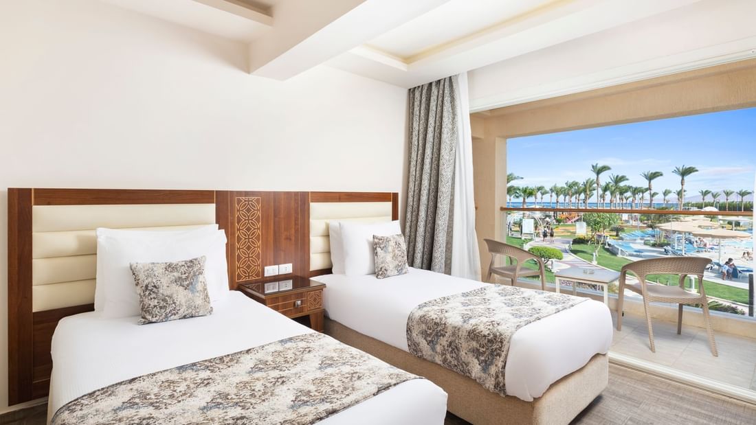 Family Room with Sea View at Pickalbatros Royal Moderna Resort in Sharm El Sheikh