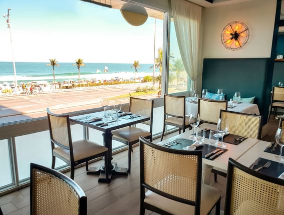 Restaurante italiano frente a Ipanema beach