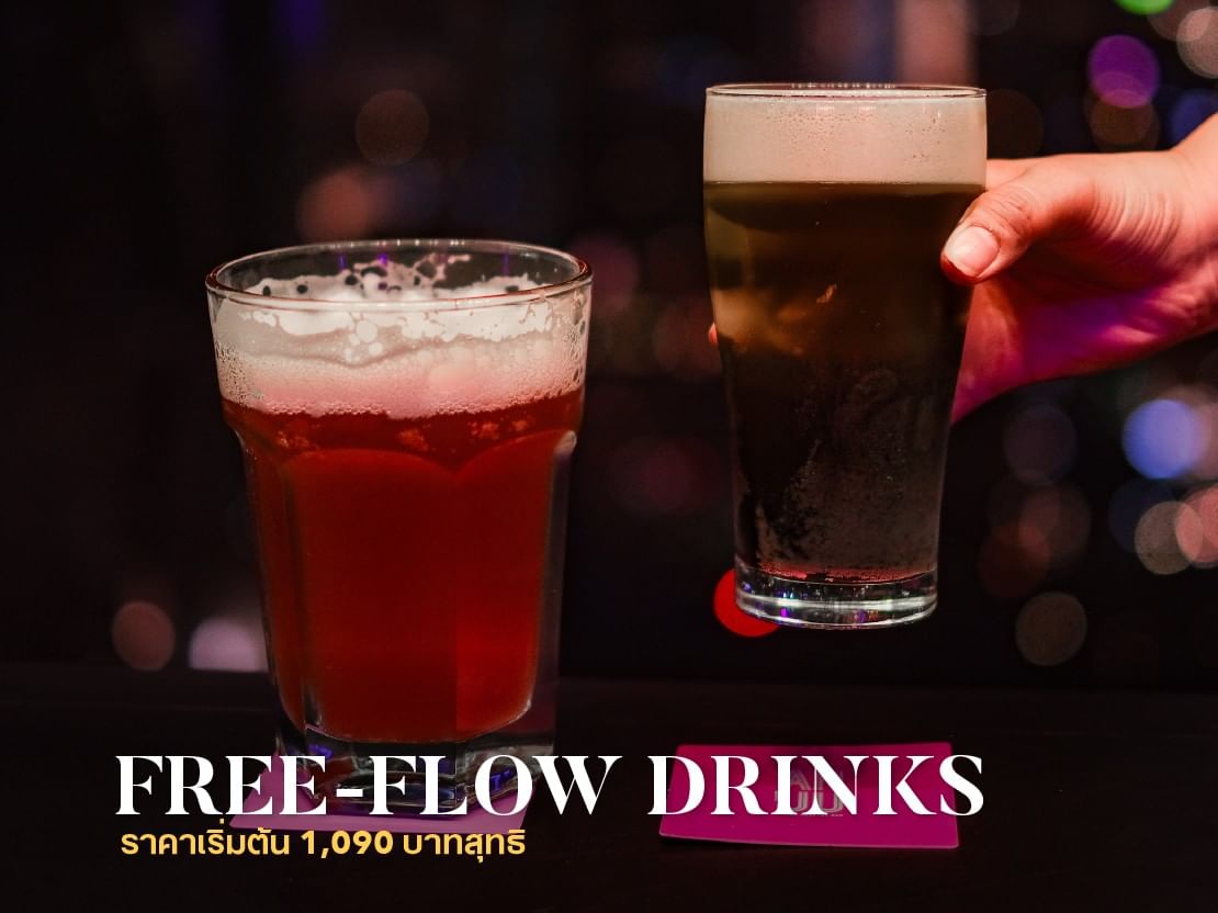 FREE-FLOW DRINKS ร้านอาหารเกาหลีและรูฟท็อปบาร์ ANJU  - งานไทยเที่ยวไทย ครั้งที่ 75 โรงแรมสินธร มิดทาวน์ กรุงเทพฯ วีนแยทท์ คอลเล็คชั่น โรงแรมในเครือ IHG