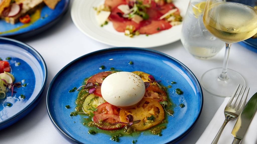 Burrata and Heirloom Tomatoes