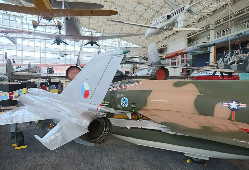 Inside the museum of flight