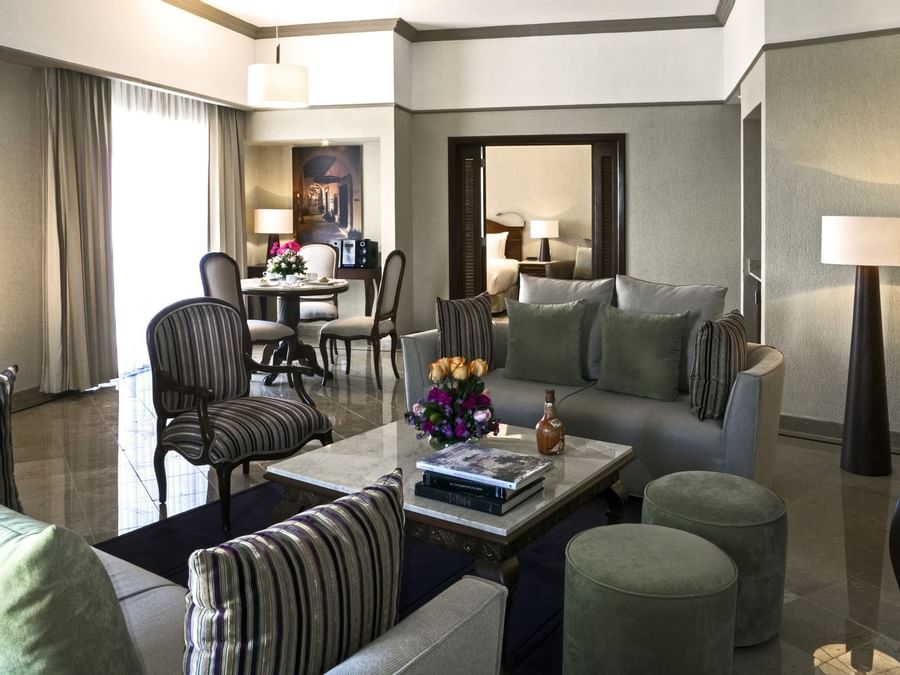 Master Suite living area at Fiesta Americana Mérida