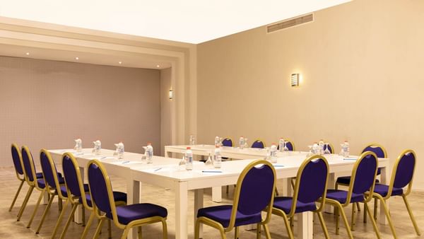 U shaped table setup in Bitez Hall at Bodrum Imperial