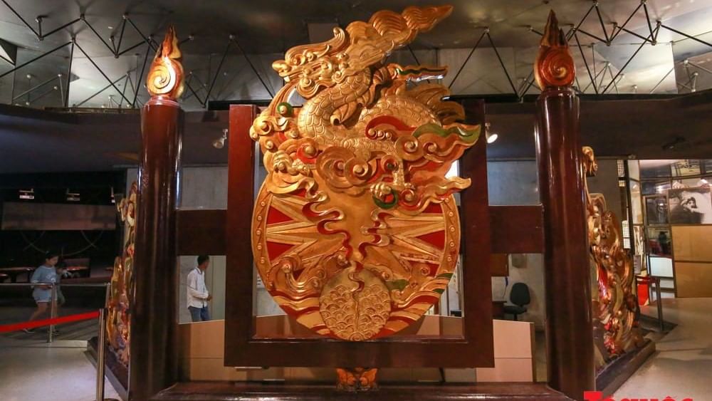 Monument in Ho Chi Minh Museum near Sunway Hotel Hanoi