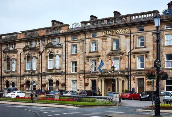 Exterior of The Crown near The Imperial Hotel Blackpool