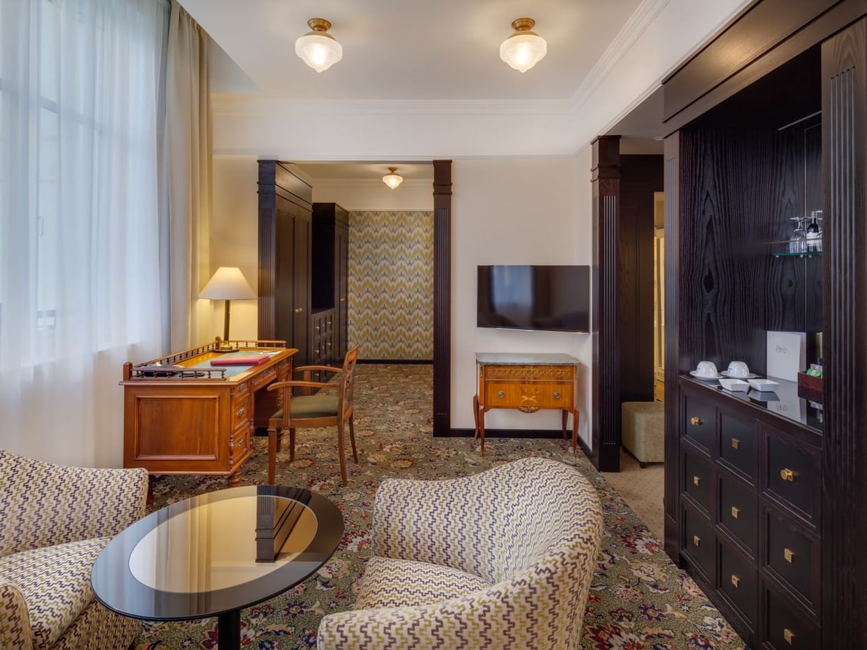 Junior Suite at Hotel Savoy Prague
