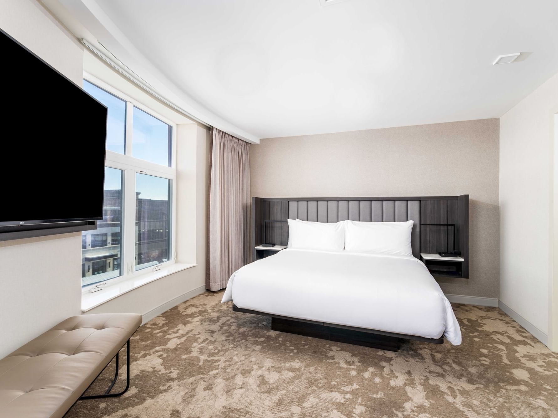 Bedroom in King Suite at The Artisan Hotel at Tuscan Village