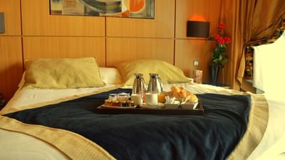Plateau sur lit
