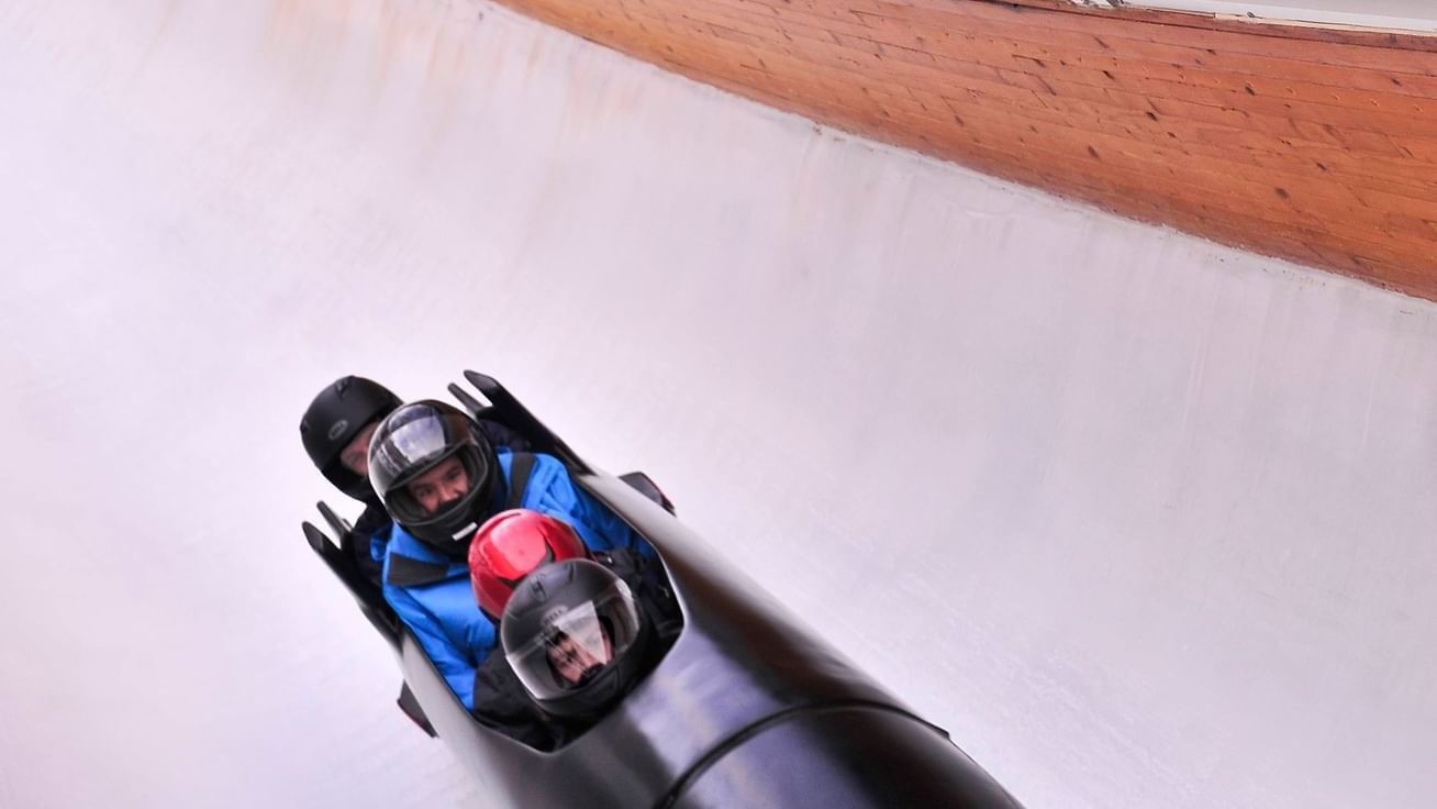 UOP bobsled riders