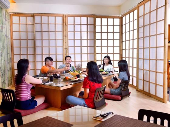 UMI Japanese Restaurant private room view