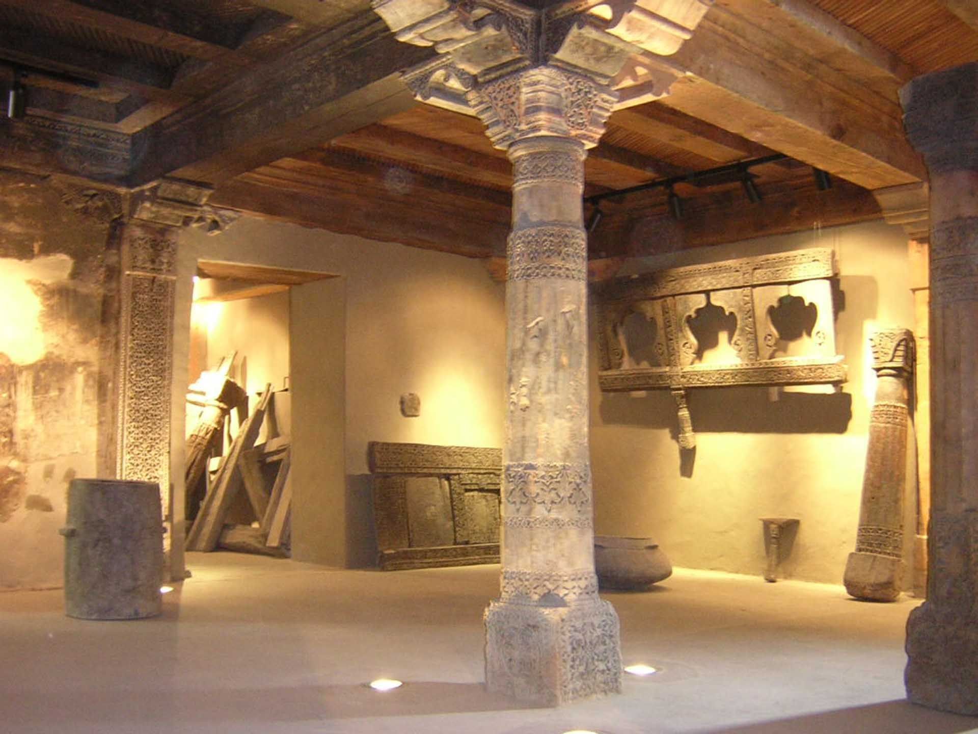 Interior of The Durbar Museum near Shigar Fort Residence
